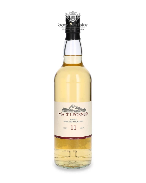 Knockdhu Distillery 11 YO (D.2008, B.2011) Malt Legends Cask # 10
