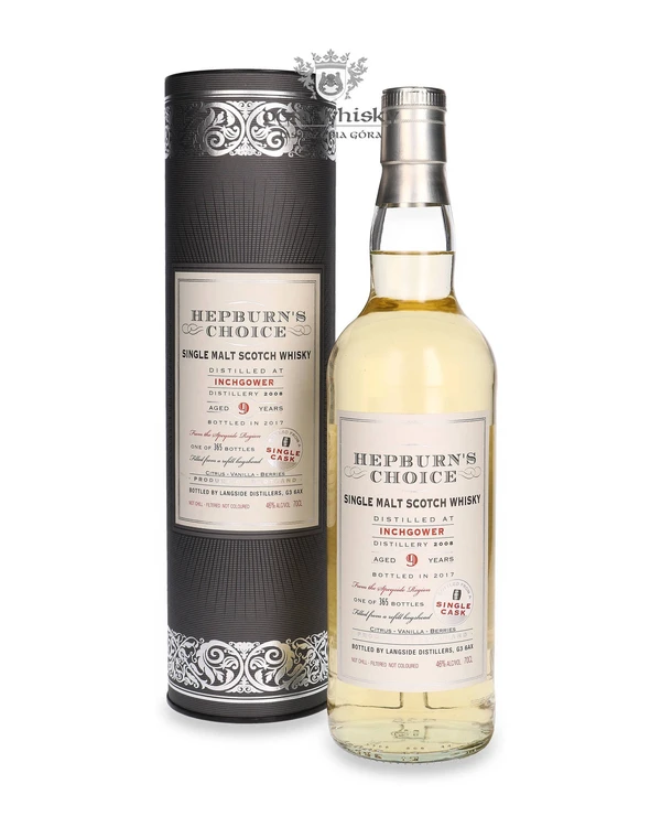 Langside Distillers 9 YO Inchgower (D.2008, B.2017) Hepburn's Choice
