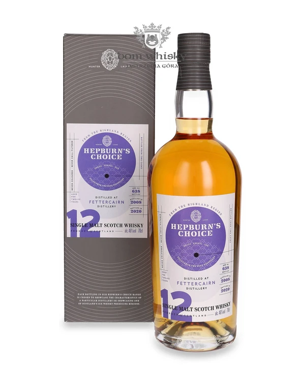 Fettercairn 12 YO (D.2008, B.2020) Hepburn's Choice