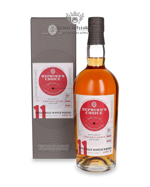 Craigellachie 11 YO (D.2008, B.2020) Hepburn's Choice