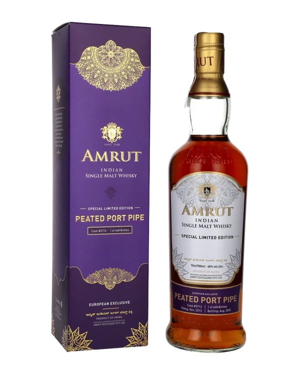 Amrut Peated Port Pipe (D.2014, B.2020) Limited Edition