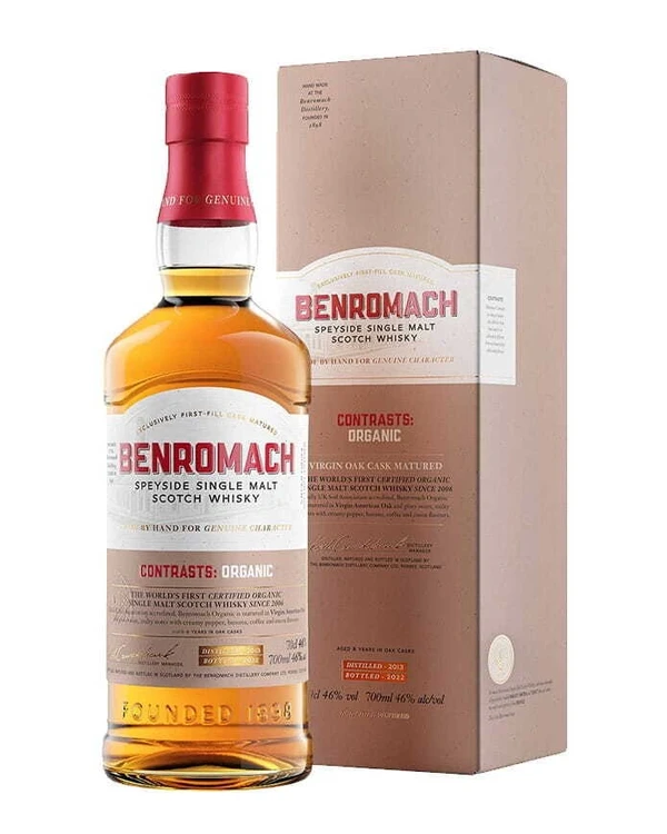 Benromach Contrasts: Organic (D.2013, B.2022)