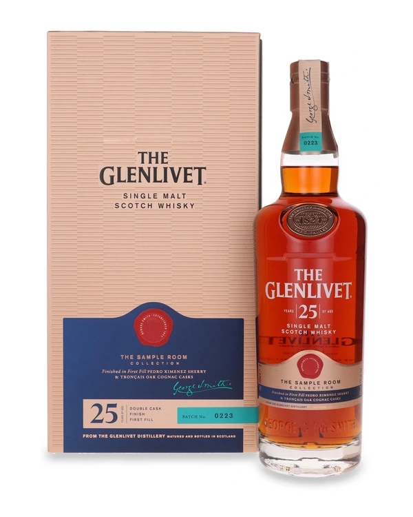 The Glenlivet 25 YO Double Cask The Sample Room Collection