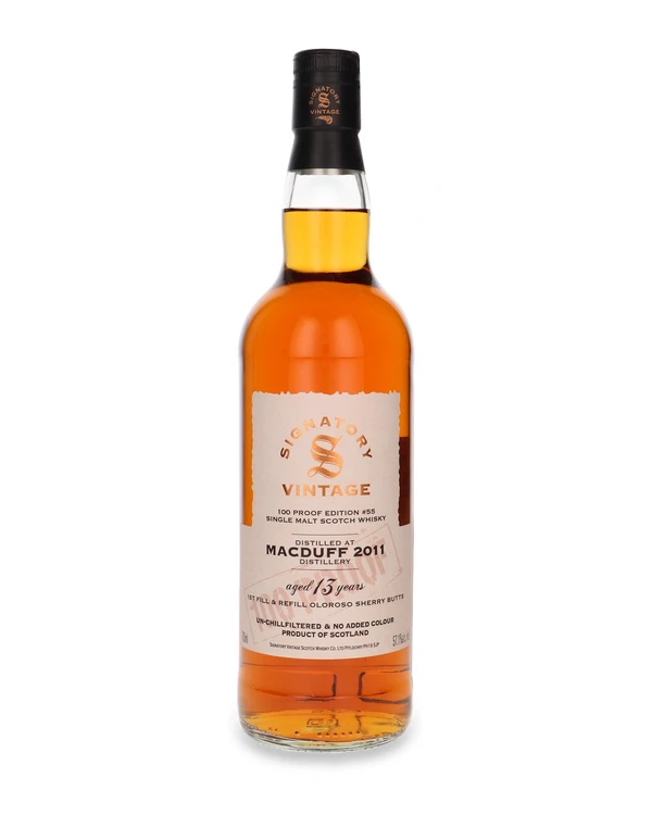 Signatory Vintage 13 YO Macduff 100 Proof Edition # 55 Signatory Vintage