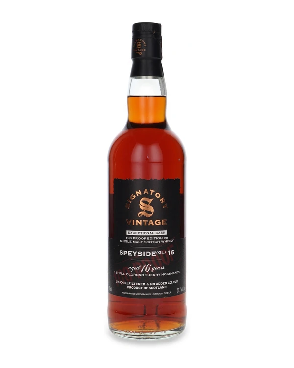 Signatory Vintage 16 YO Speyside 100 Proof Edition #8 Signatory Vintage