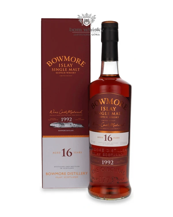 Bowmore 16 YO 1992, , Wine Cask Matured