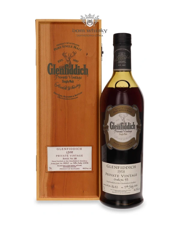 Glenfiddich 1958 Private Vintage (Cask # 8642)