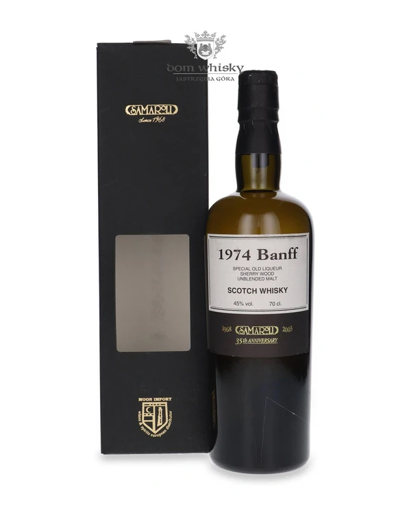 Banff 1974 (Bottled 2003) Samaroli 35th Anniversary