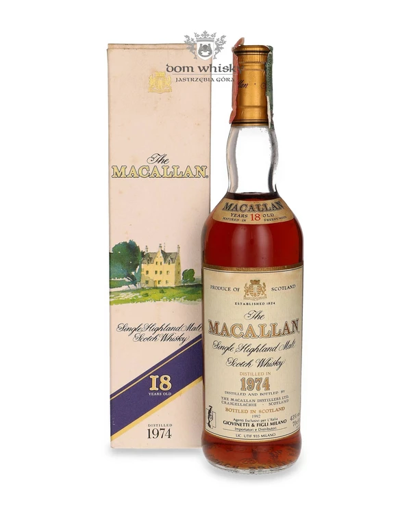 The Macallan 18 YO (D.1974, B.1992)