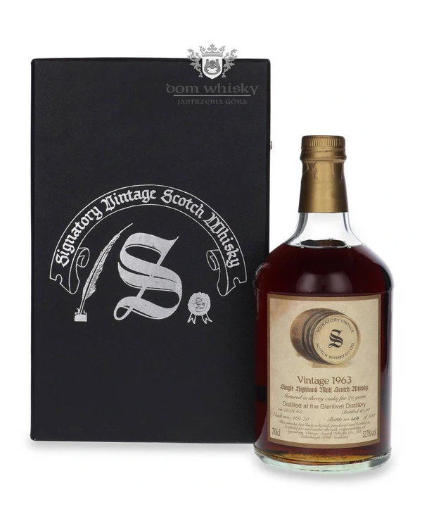 Signatory Vintage 29 YO The Glenlivet 1963, (B.1992) Signatory Vintage