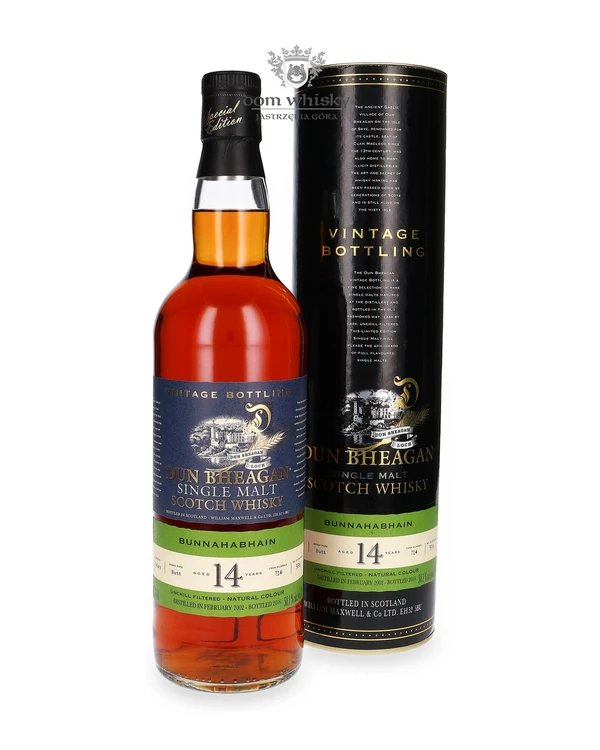 Ian Macleod Distillers 14 YO Bunnahabhain ; (D.2002, B.2016) Dun Bheagan