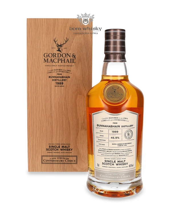 Bunnahabhain 30 YO (D.1989, B.2020) Connoisseurs Choice