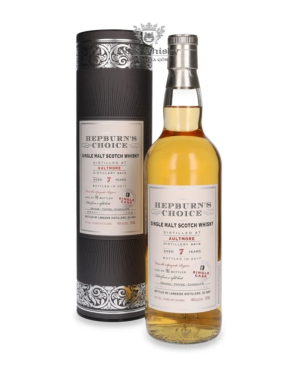 Langside Distillers 7 YO Aultmore (D.2010, B.2017) Hepburn's Choice