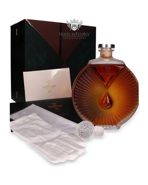The Macallan 65 YO In Lalique , Six Pillars Collection