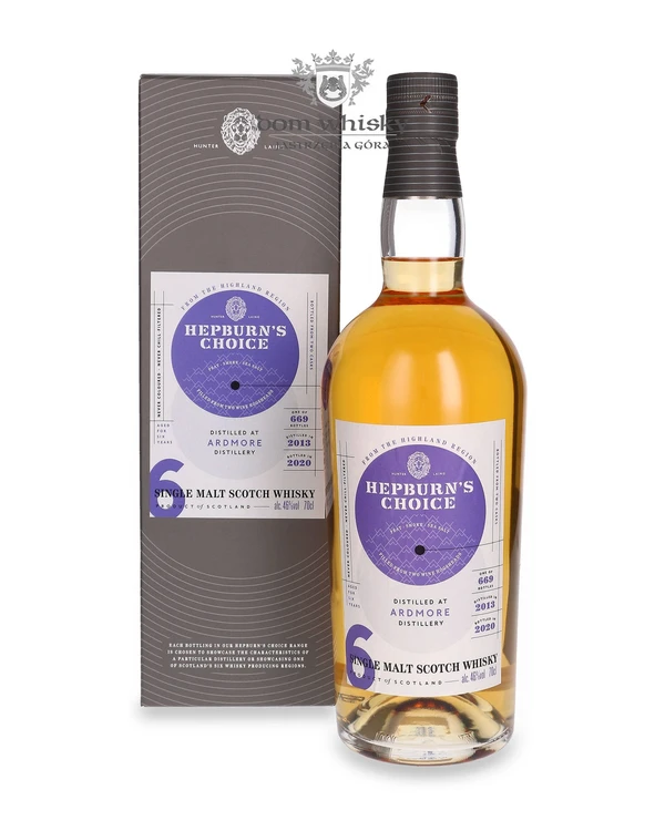 Ardmore 6 YO Wine Cask (D.2013, B.2020) Hepburn’s Choice