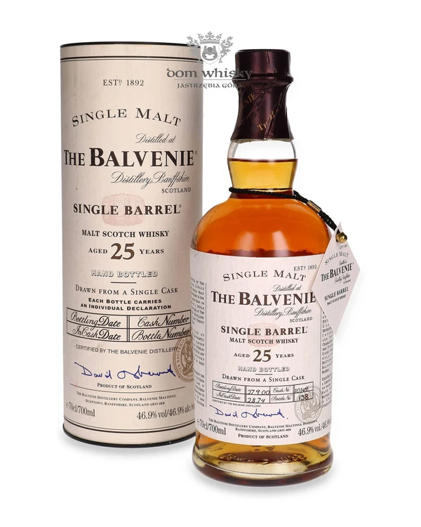 Balvenie 25 YO Single Barrel (D.1974, B.2000) Cask 10149