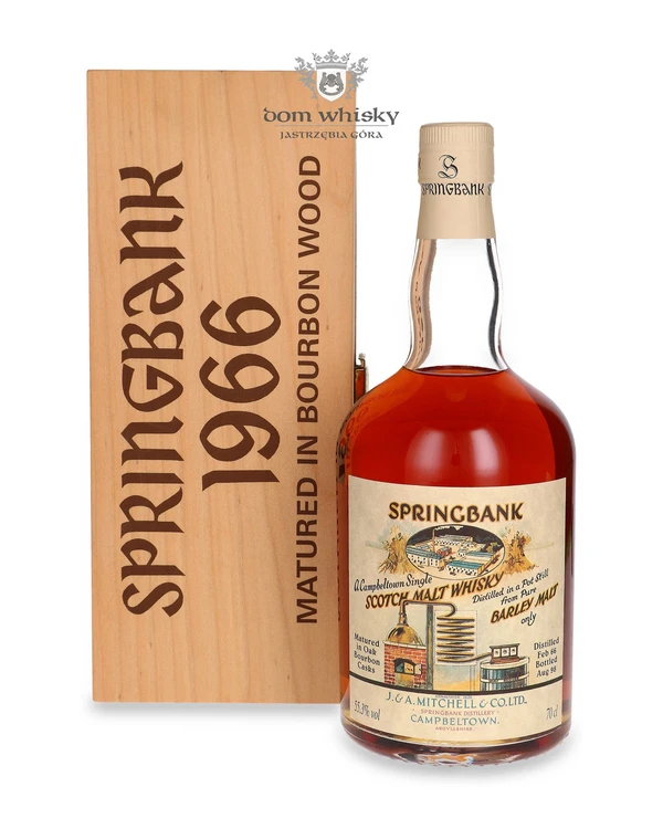 Springbank 1966 Local Barley Bourbon Cask (Bottled 1998)