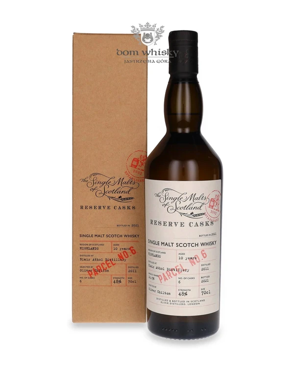 Blair Athol 10 YO The Single Malts Of Scotland Reserve Cask Parcel No. 6