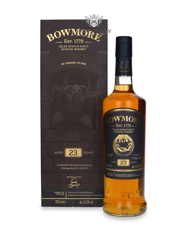 Bowmore 23 YO No Corners To Hide (Design By Frank Quitely)