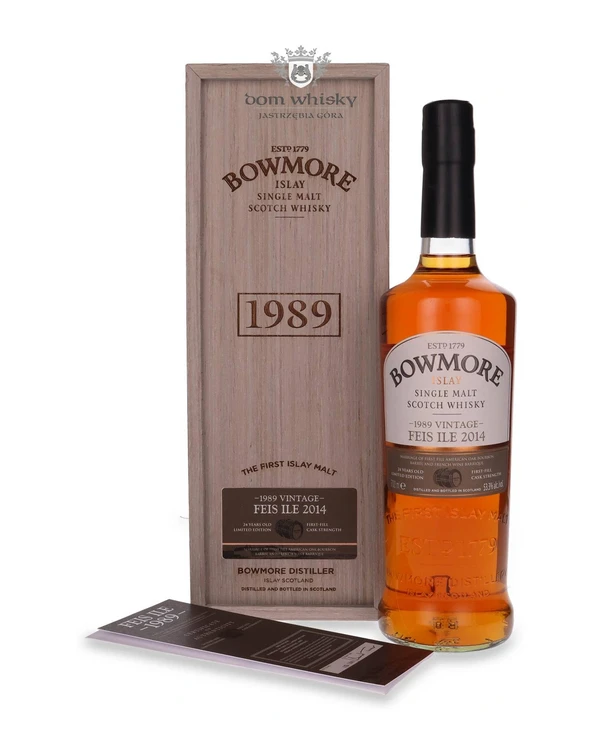 Bowmore 24 YO (D.1989, B.2014) Fèis Ìle Edition