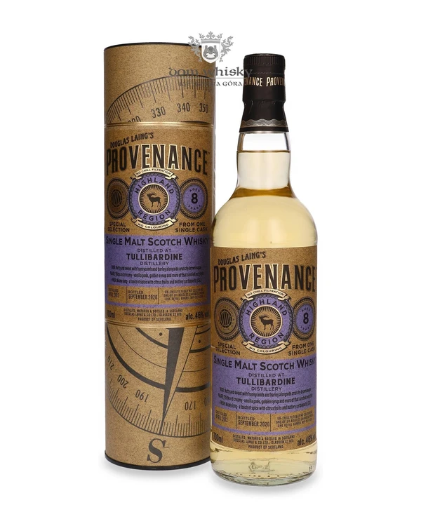 Douglas Laing & Co. 8 YO Tullibardine (D.2012, B.2020) Provenance