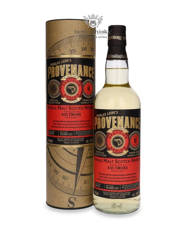 Douglas Laing & Co. 8 YO Aultmore (D.2013, B.2021) Provenance