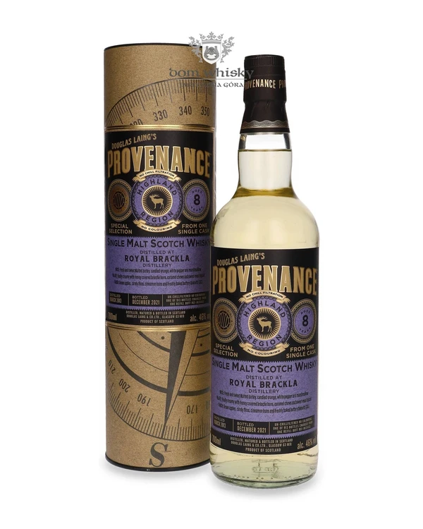 Douglas Laing & Co. 8 YO Royal Brackla (D.2013, B.2021) Provenance