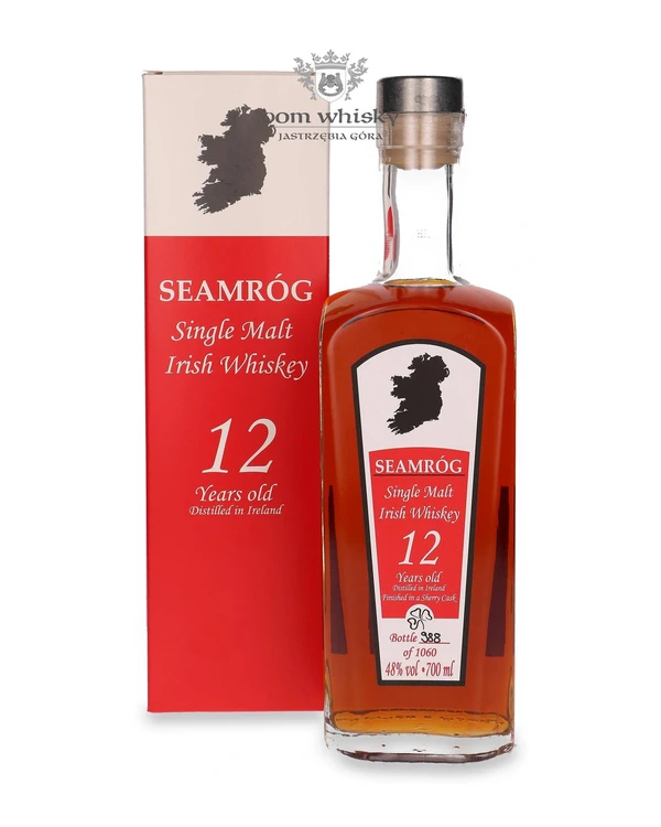 Heinz Eggert Gmbh 12 YO Seamróg Irish Single Malt Whiskey Finished In Sherry Cask