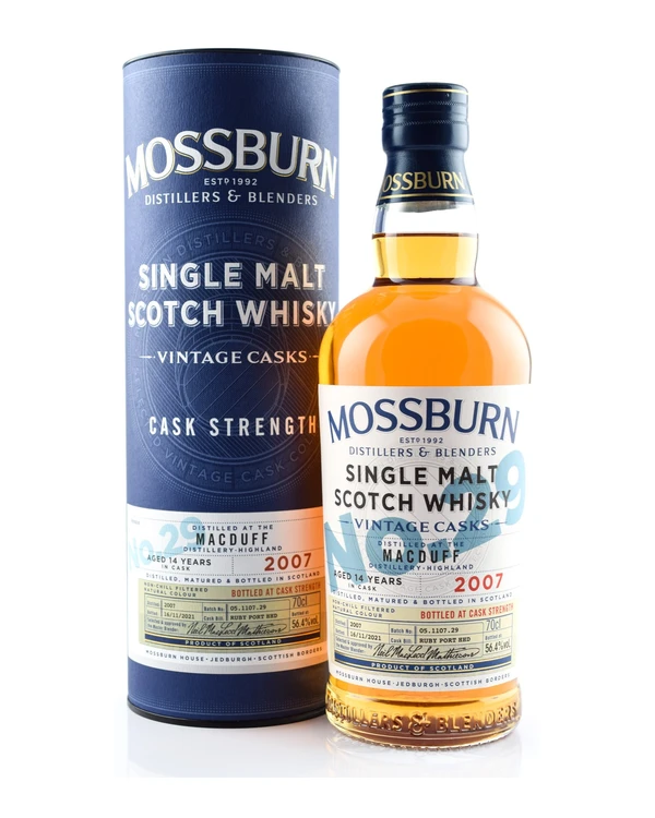 Macduff 14 YO (D.2007, B.2021) Mossburn Vintage Cask No. 29
