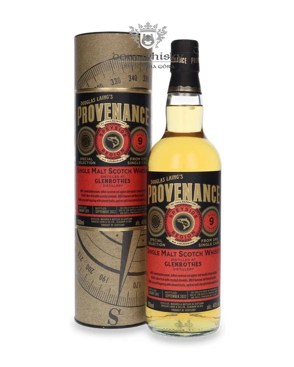 Douglas Laing 9 YO Glenrothes (D.2013, B.2022) Douglas Laing’s Provenance