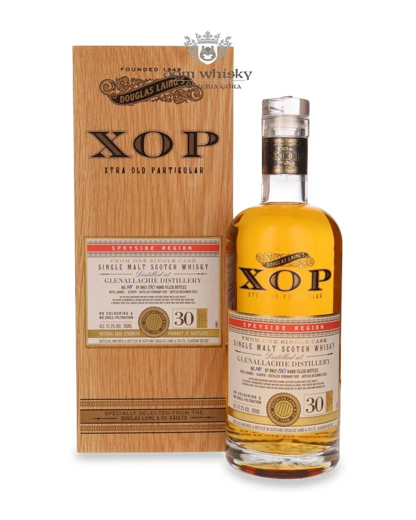 Glenallachie 30 YO (D.1992, B.2022) Douglas Laing’s Xop