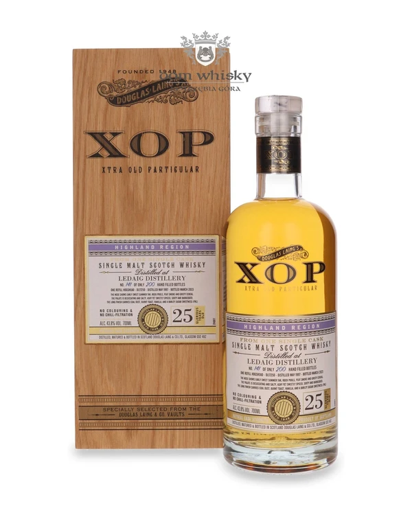 Ledaig 25 YO (D.1997, B.2023) Douglas Laing’s Xop
