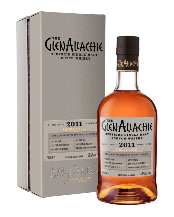 Glenallachie 11 YO 2011, , Ruby Port Pipe # 7445