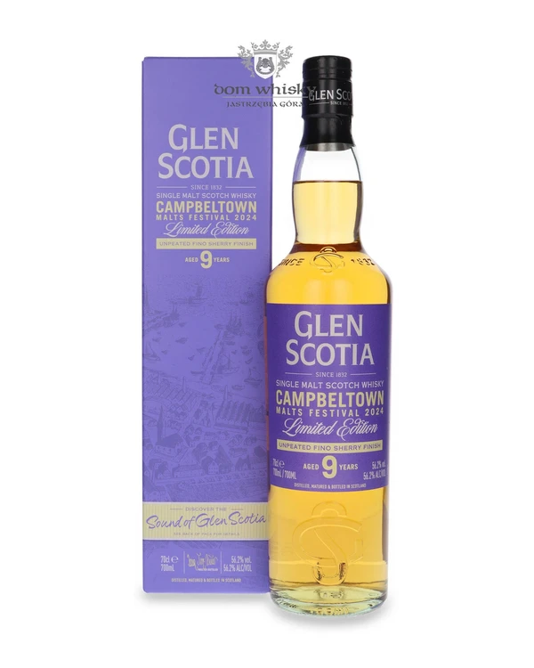 Glen Scotia 9 YO Sherry Cask Finish, 2024 Campbeltown Malts Festival
