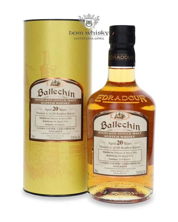 Edradour 20 YO Ballechin (D.2004, B.2024) Bourbon Barrels
