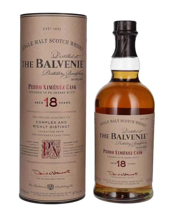 Balvenie 18 YO Pedro Ximénez Cask Finish