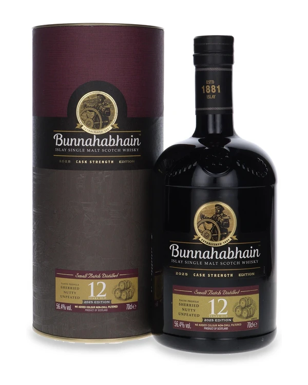 Bunnahabhain 12 YO Cask Strength 2025