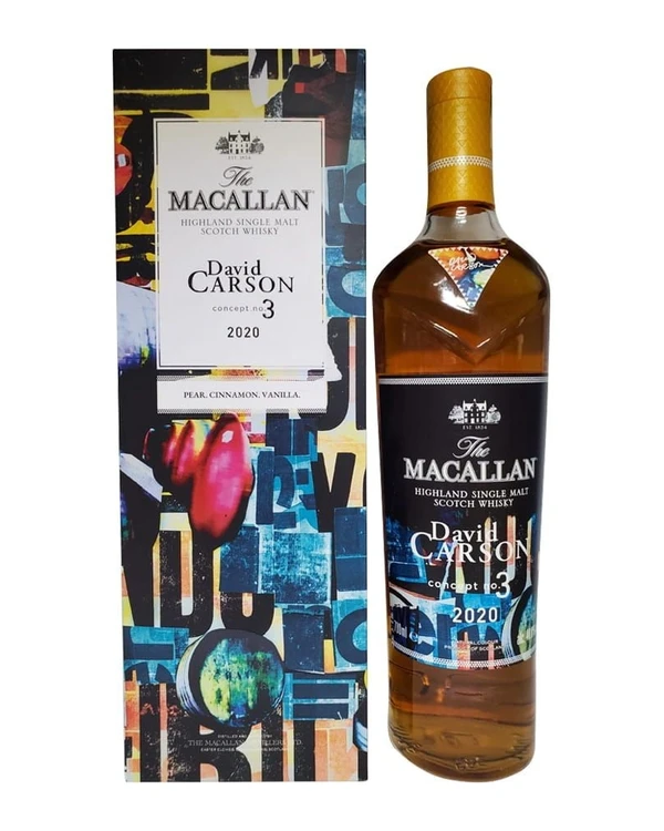 The Macallan David Carson Concept No.3; 2020