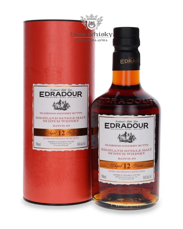 Edradour 12 YO (D.2012, B.2024) Oloroso Sherry Butts, Batch # 3