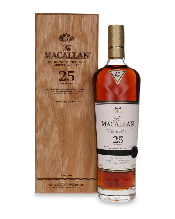 The Macallan 25 YO Matured In Sherry Oak (2023 Release)