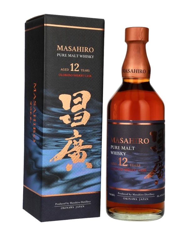 Masahiro Shuzo 12 YO Masahiro Pure Malt Whisky Oloroso Sherry Cask