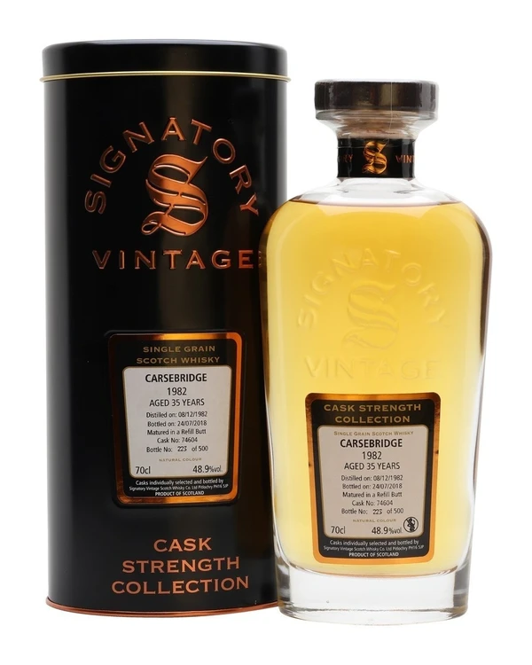 Signatory Vintage 35 YO Carsebridge Signatory Vintage 1982 Cask Strength