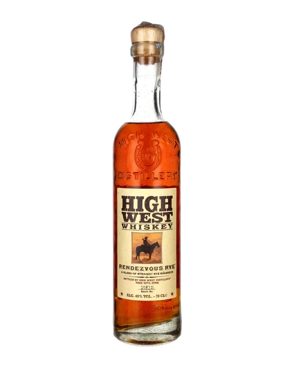 High West Distillery Rendezvous Rye Whiskey (Utah)