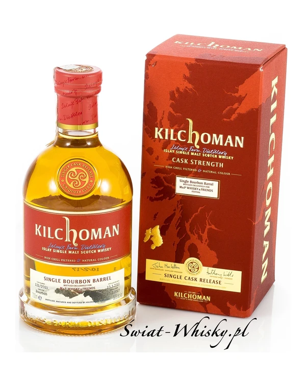 Kilchoman Cask Strength Bourbon Single Cask