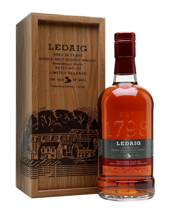 Ledaig 18 YO Peated Single Malt Batch No.3