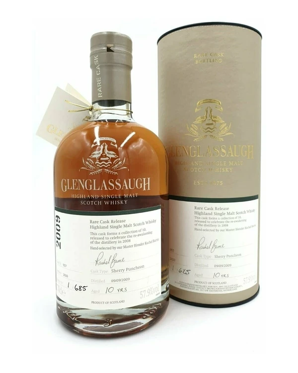 Glenglassaugh 10 YO Rare Cask 2009 Sherry Batch 4
