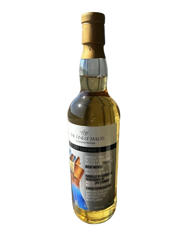 The Finest Malts Ben Nevis 24 YO 1998