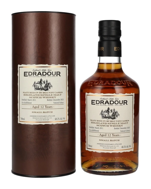 Edradour 12 YO 2011 Burgundy Small Batch