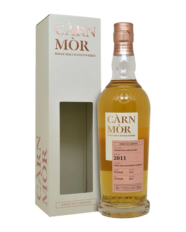 Morrison Scotch Whisky Distillers 10 YO Carn Mor Linkwood 2011 Calvados Finish