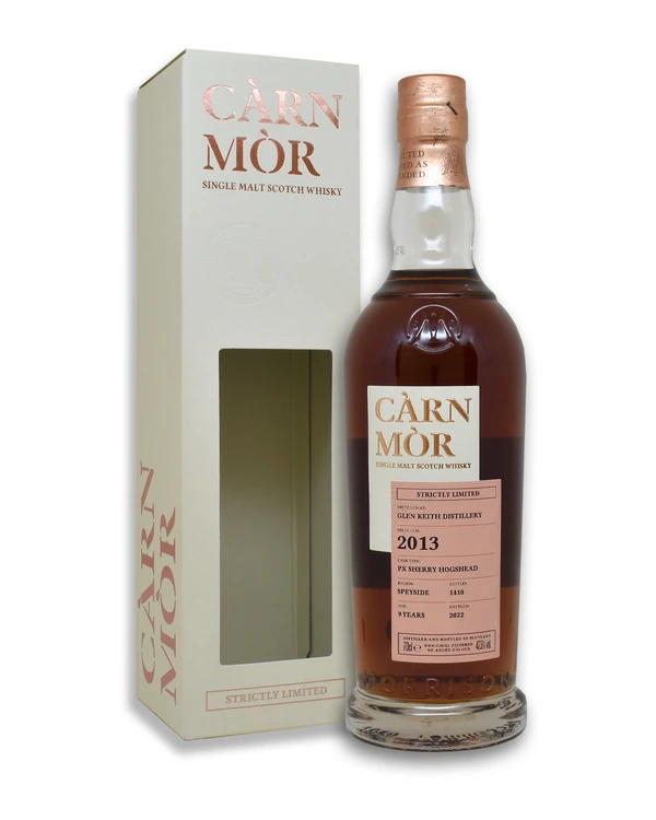 Morrison Scotch Whisky Distillers 8 YO Carn Mor Glen Keith 2013 Oloroso Sherry